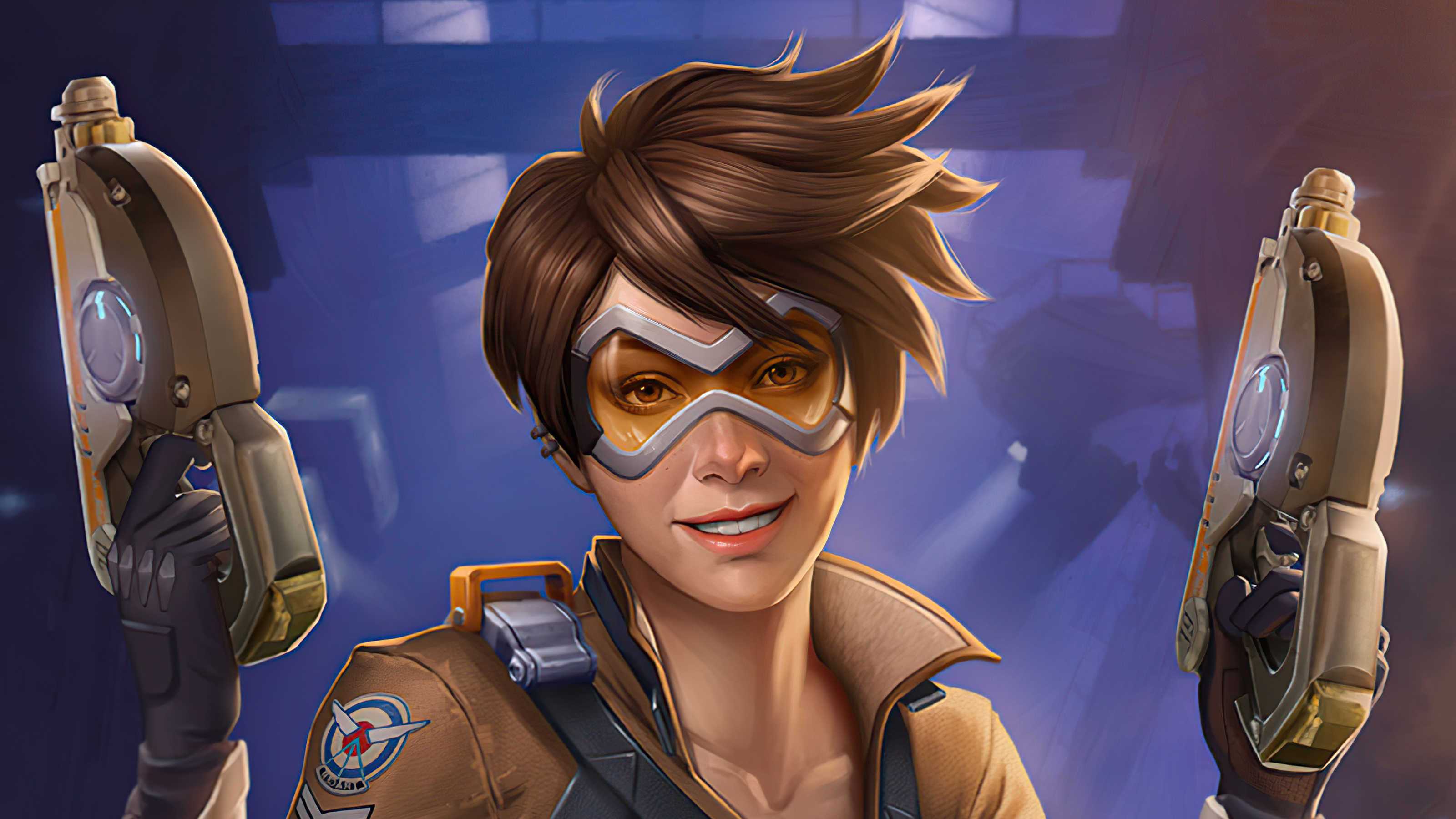 Overwatch Tracer 4k Wallpaper • GamePhD