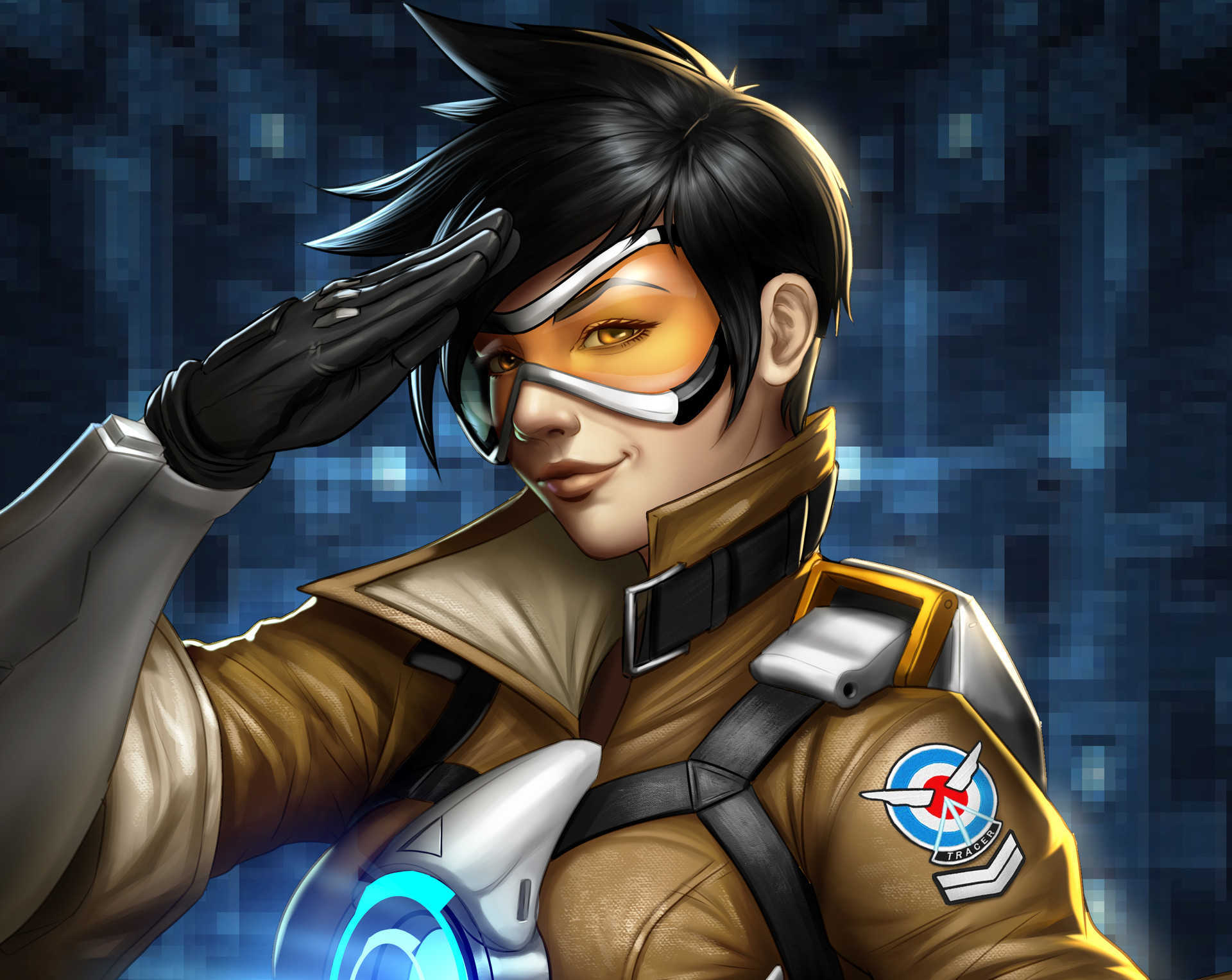 Tracer In Overwatch, HD wallpaper