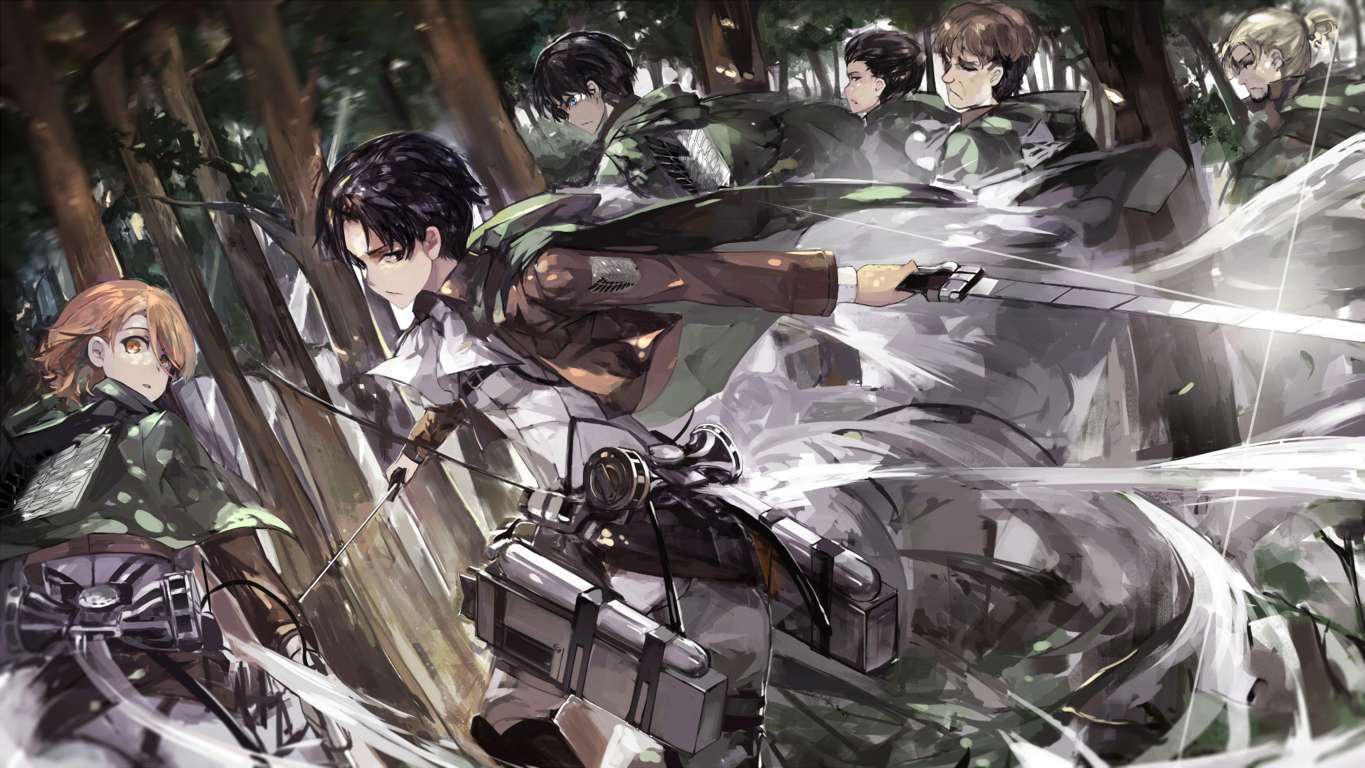 Attack on Titan Anime Poster HD 4K Wallpaper #8.2110